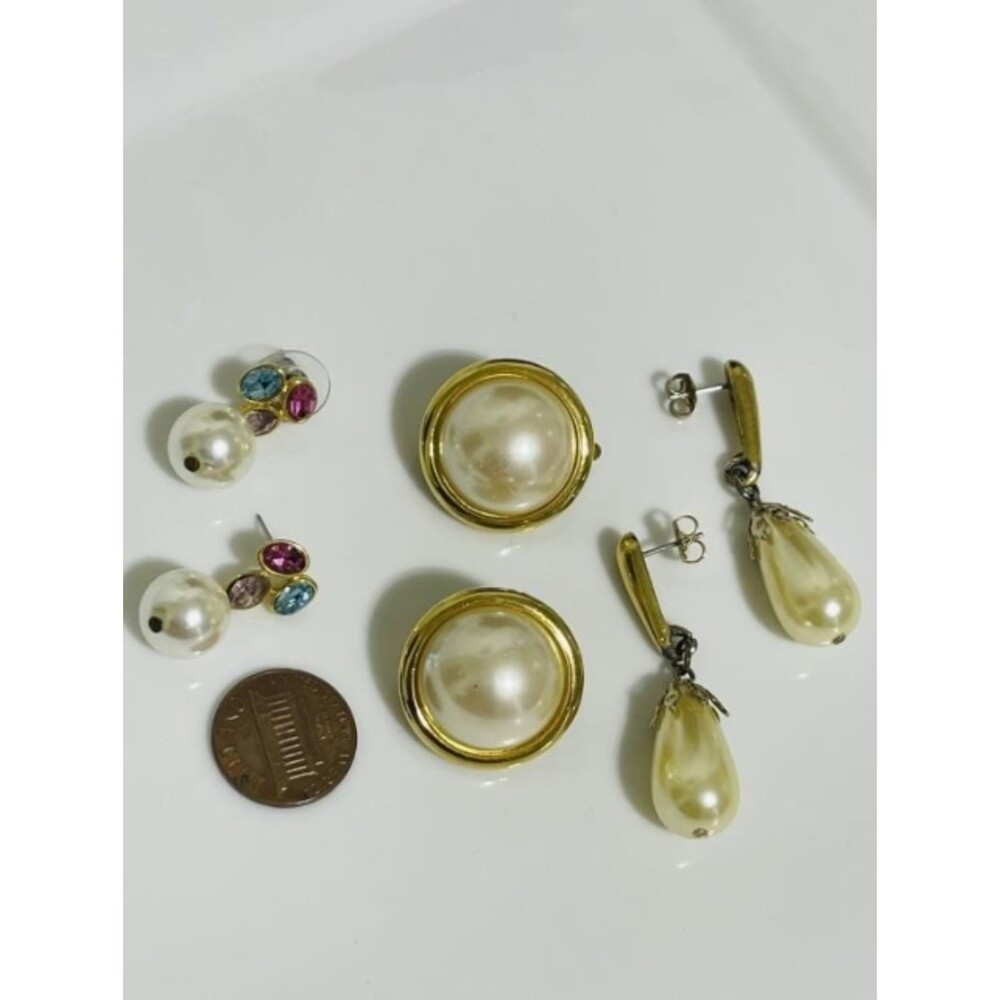 Vintage Marvella Dome Earrings